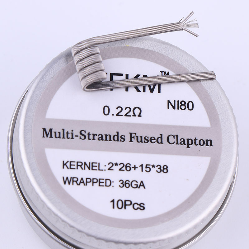 Clapton Wire Pre Built - Mới XFKM 10 Cái/hộp NI80 Mật