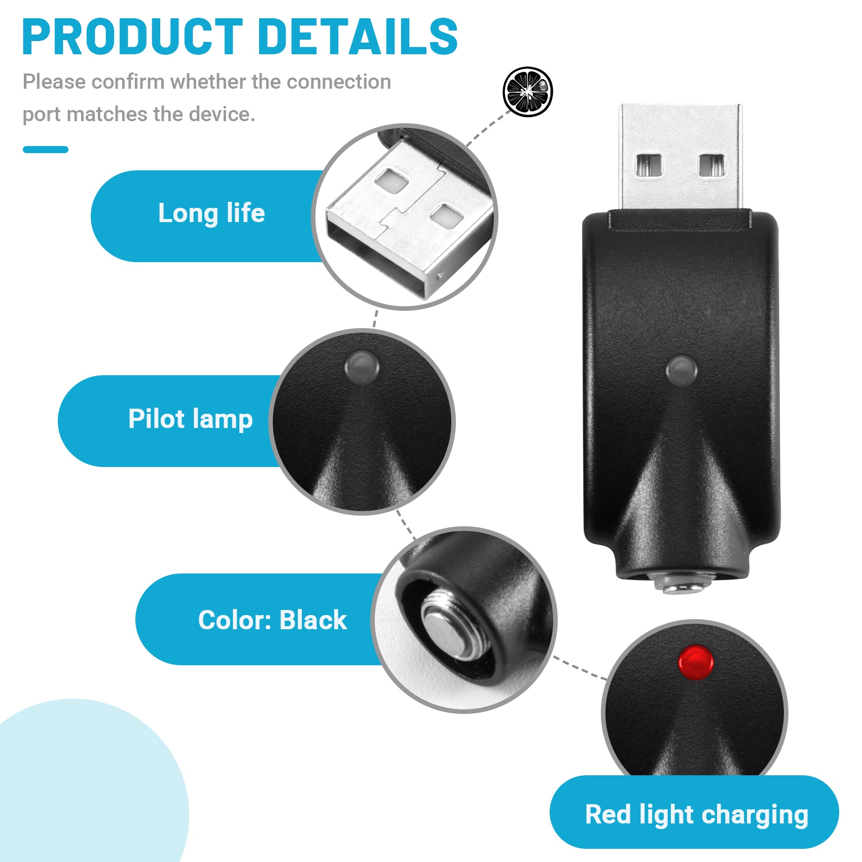 Vaping Area - DT21 510 Thread Battery USB Vape