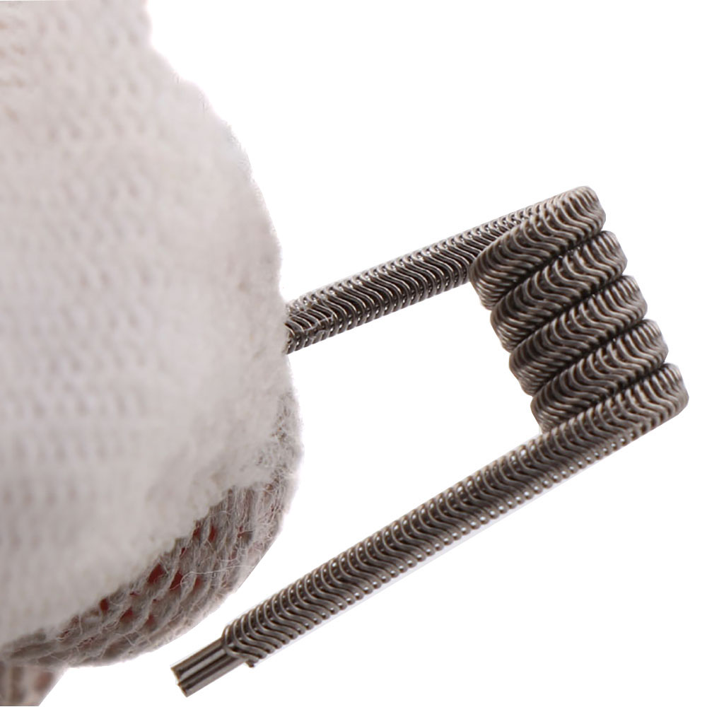 Mới XFKM 100 Cái/hộp NI80/A1/S - đánh giá và giá Clapton Wire Pre Built