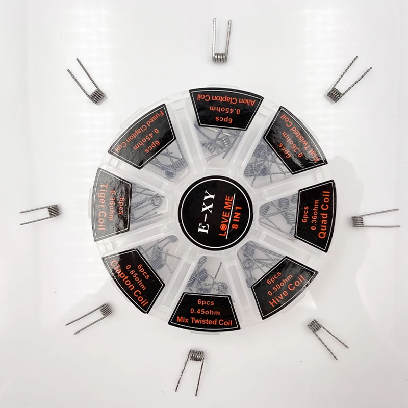 Vmiss 8 In 1 Prebuilt Coil Cla - đánh giá và giá Clapton Wire Pre Built