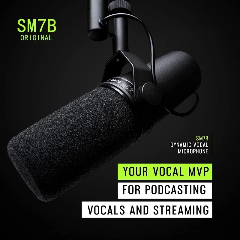 Shure SM7B Microphone Sm7b Dyn - đánh giá và giá Shure Mic Sm7B