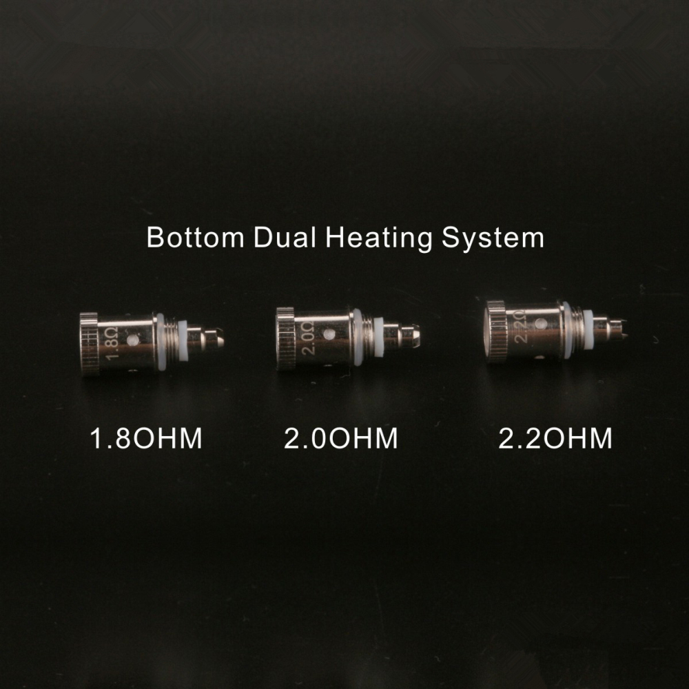 5pcs/pack Genuine GS H2S Dual  - đánh giá và giá Vape Coil Replacement