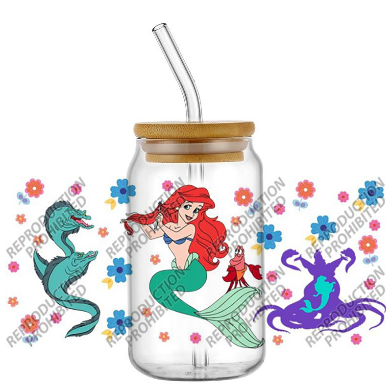 Popular Retro Cartoon Mermaid  - đánh giá và giá Rdta Tank Glass
