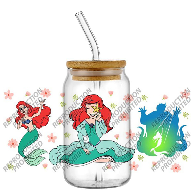 Popular Retro Cartoon Mermaid  - đánh giá và giá Rdta Tank Glass