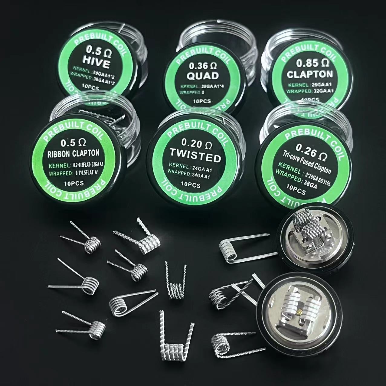 50pcs/30pcs/20pcs/10pcs DL RDL - đánh giá và giá Clapton Wire Pre Built
