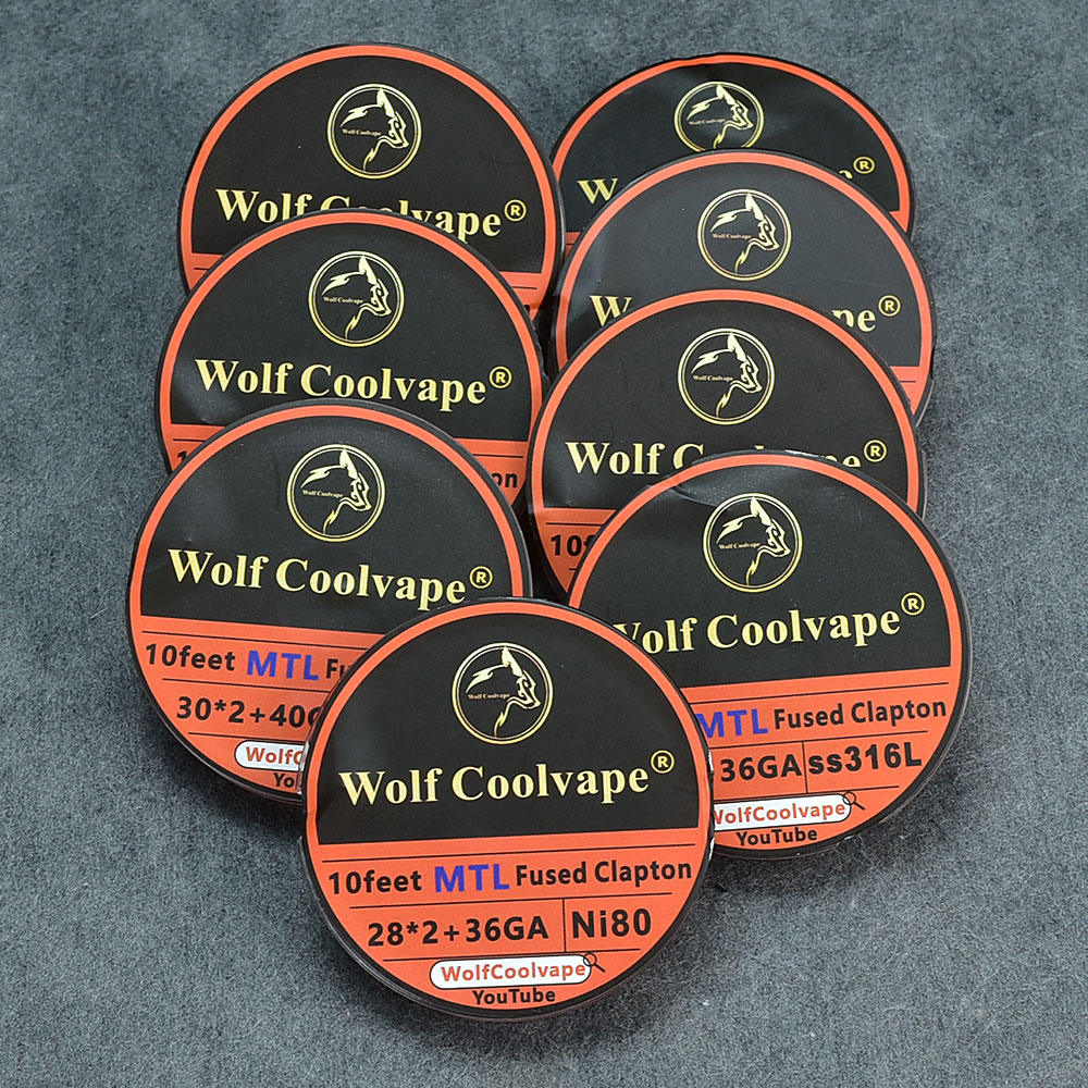 10 Bộ NI80/A1/SS316L MTL Hợp N - đánh giá và giá Clapton Wire Pre Built