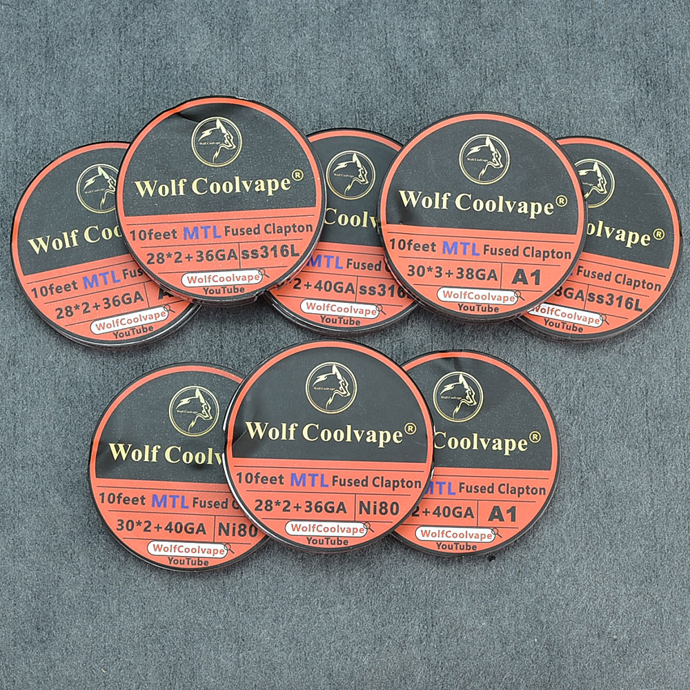 10 Bộ NI80/A1/SS316L MTL Hợp N - đánh giá và giá Clapton Wire Pre Built