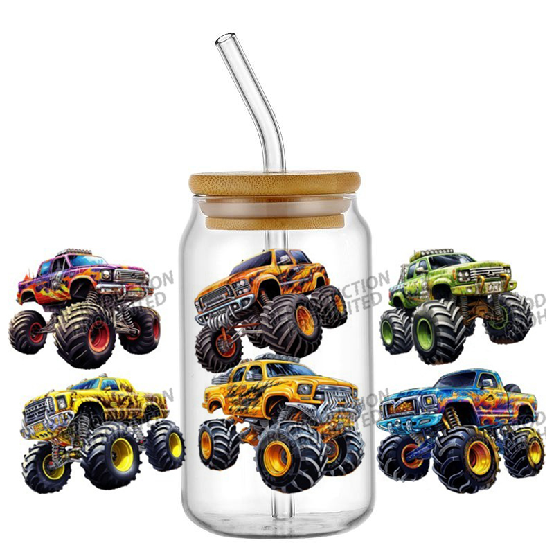 Monster Truck design UV DTF Wr - đánh giá và giá Rdta Tank Glass