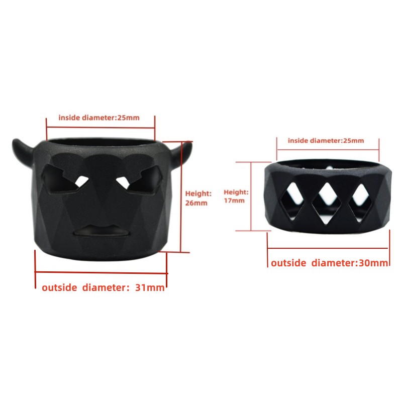 6PCS FATUBE Bulb Tube Bullhead - đánh giá và giá Vape Ring