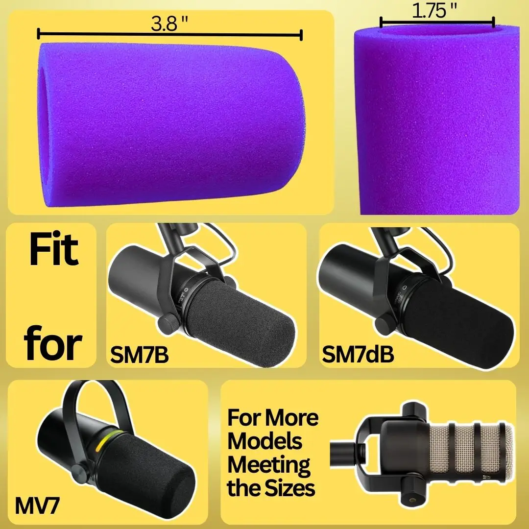 Mic SM7B Windscreen for Shure  - đánh giá và giá Shure Mic Sm7B