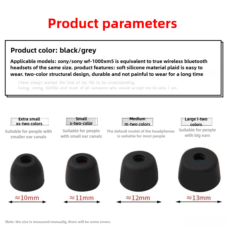 Soft Silicone Ear Tips Replace - đánh giá và giá Sony Headphone Wf-1000Xm5