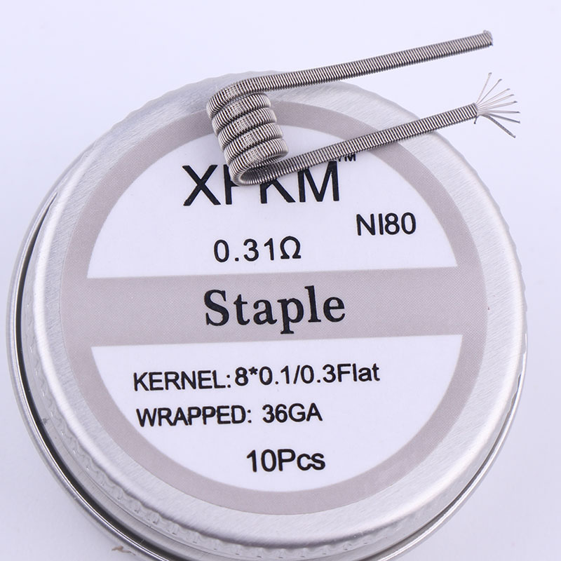 Mới XFKM 10 Cái/hộp NI80 Mật Đ - đánh giá và giá Clapton Wire Pre Built