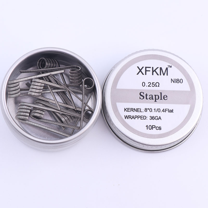 Mới XFKM 10 Cái/hộp NI80 Mật Đ - đánh giá và giá Clapton Wire Pre Built