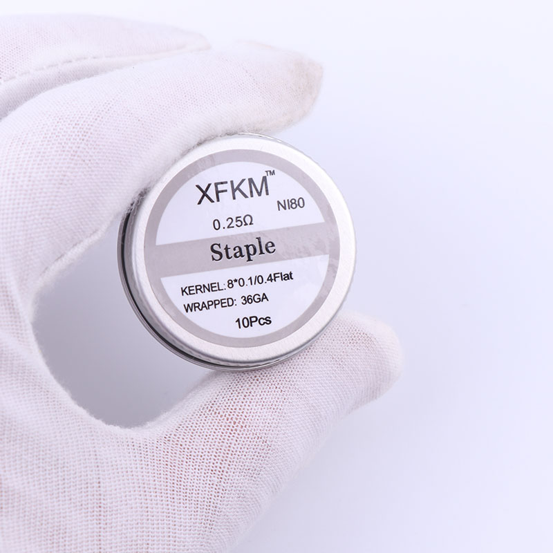 Mới XFKM 10 Cái/hộp NI80 Mật Đ - đánh giá và giá Clapton Wire Pre Built