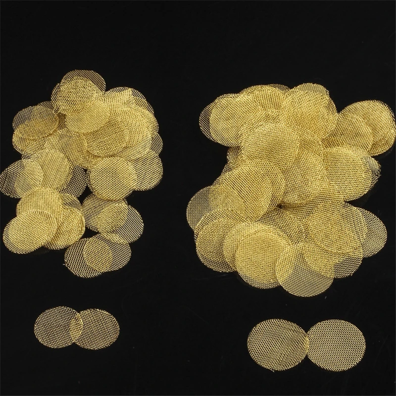 100pcs/Lot 20mm Brass Copper S - đánh giá và giá Weed Vaping Accessories