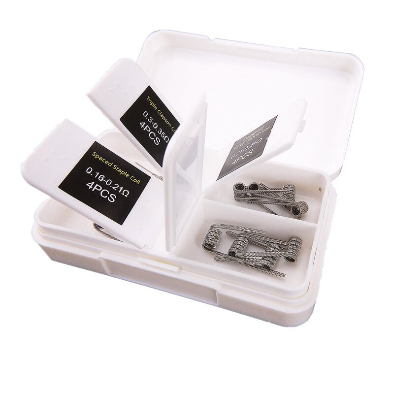 16pcs NI80 Fused Clapton Prebu - đánh giá và giá Clapton Wire Pre Built