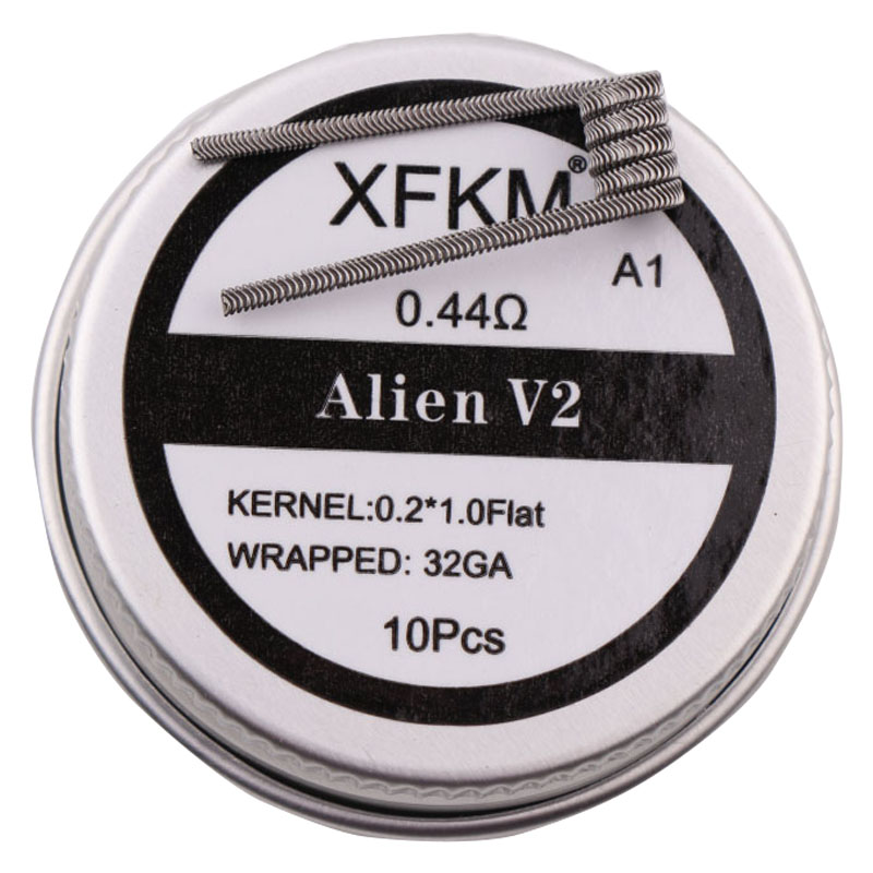 NEW XFKM NI80/A1/SS316L 10pcs/ - đánh giá và giá Clapton Wire Pre Built